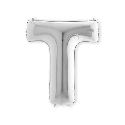 Folie Letters 102 cm zilver