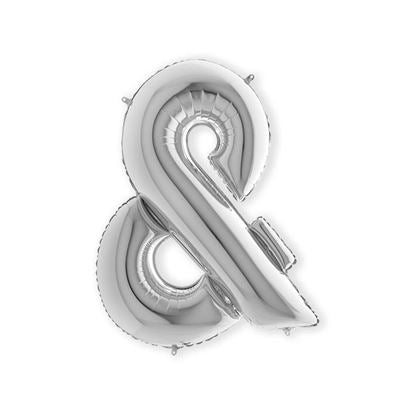 Folie Letters 102 cm zilver