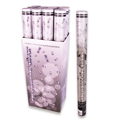 Party Poppers Zilver