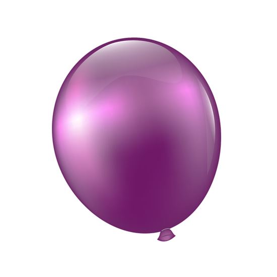 Platinum chrome ballon 12 inch (30cm)