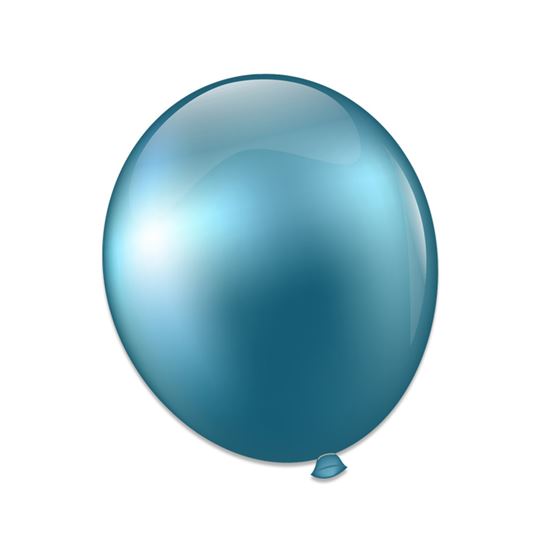Platinum chrome ballon 12 inch (30cm)