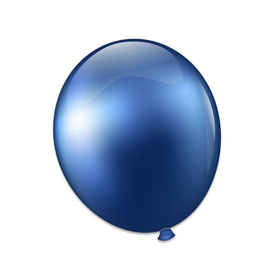 Platinum chrome ballon 12 inch (30cm)