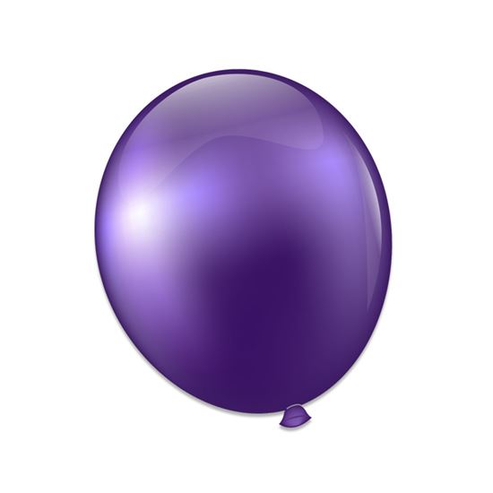 Platinum chrome ballon 12 inch (30cm)