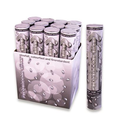 Party Poppers Zilver