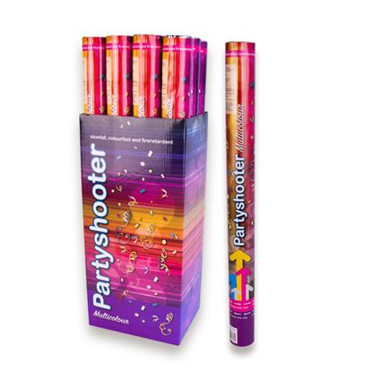 Party Poppers Folie Multicolor