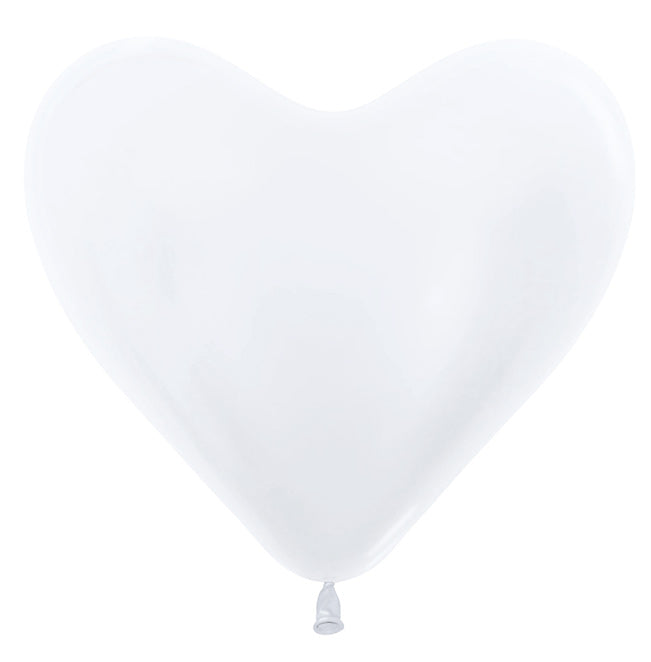 Harten ballon pearl 14 inch (35cm)