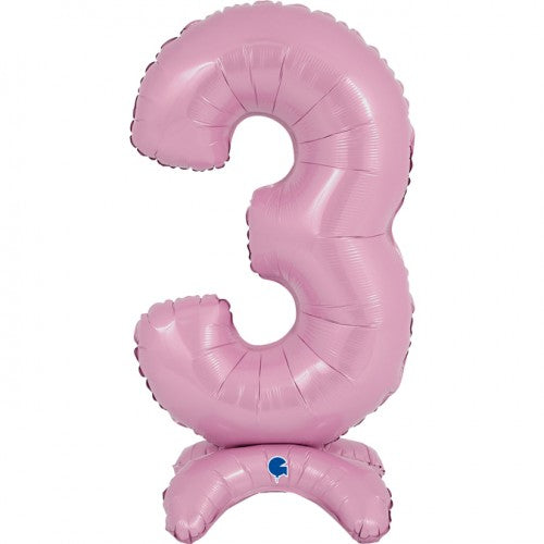 Cijfer Standup 64 cm roze
