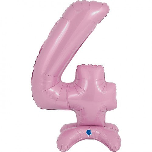 Cijfer Standup 64 cm roze