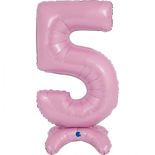 Cijfer Standup 64 cm roze