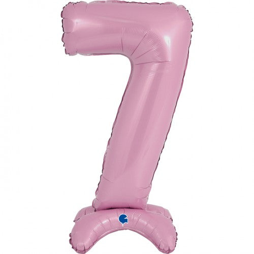 Cijfer Standup 64 cm roze