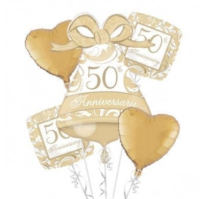 50Th Anniversary Ballonboeket