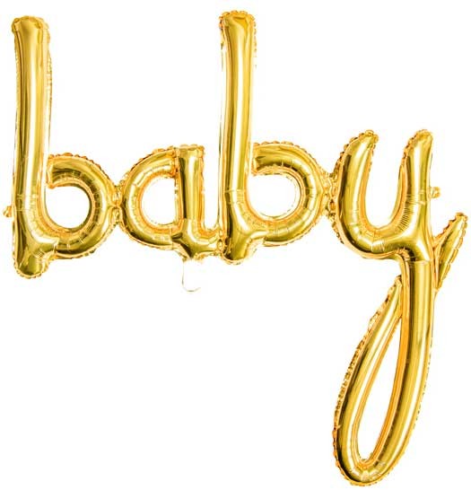 Baby - Goud - Script