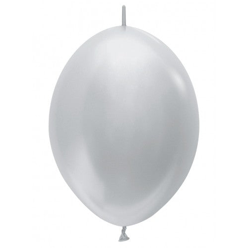 Metallic Link O Loon ballonnen 12 inch (30cm)
