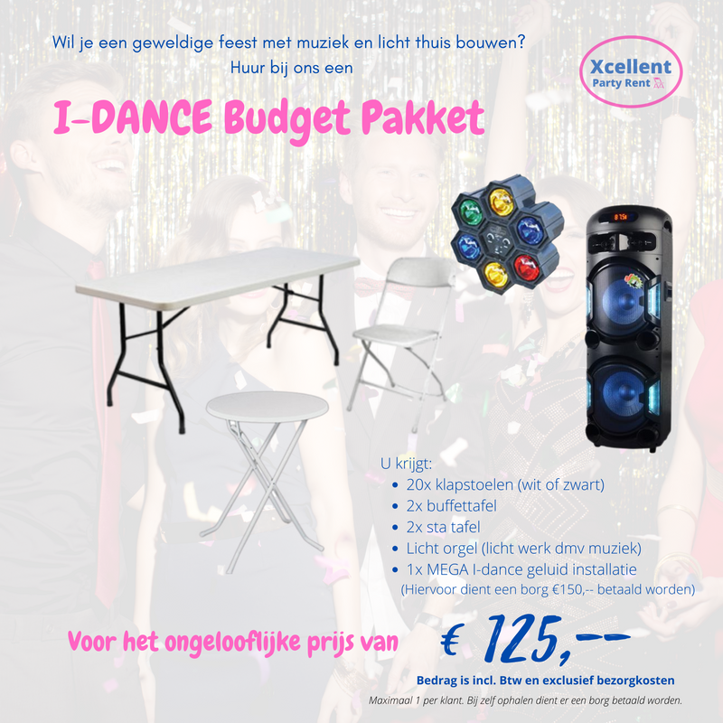 I-DANCE BUDGET PAKKET