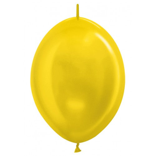 Metallic Link O Loon ballonnen 12 inch (30cm)