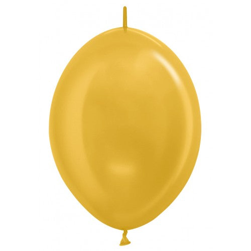 Metallic Link O Loon ballonnen 12 inch (30cm)