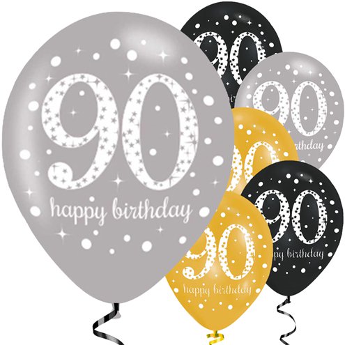 Latex bedrukt 90 Jaar