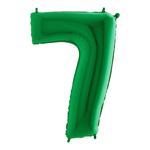 Helium folie cijfer groen