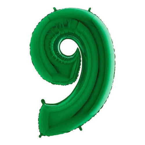 Helium folie cijfer groen