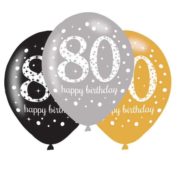 Latex bedrukt 80 Jaar