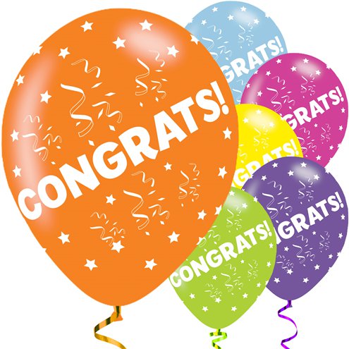 Gefeliciteerd/ congratulations