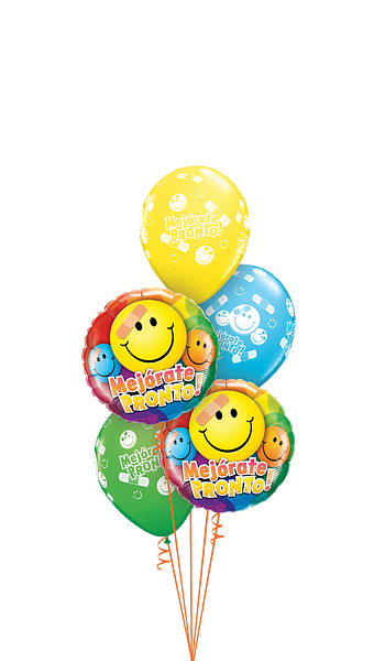 Get Well Soon Smileys Ballonboeket