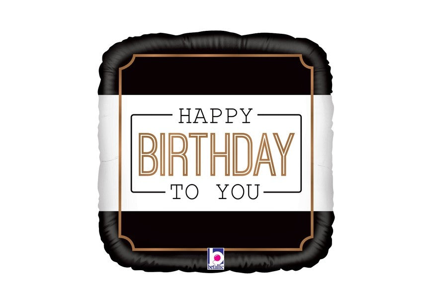 Happy Birthday - Classic Design