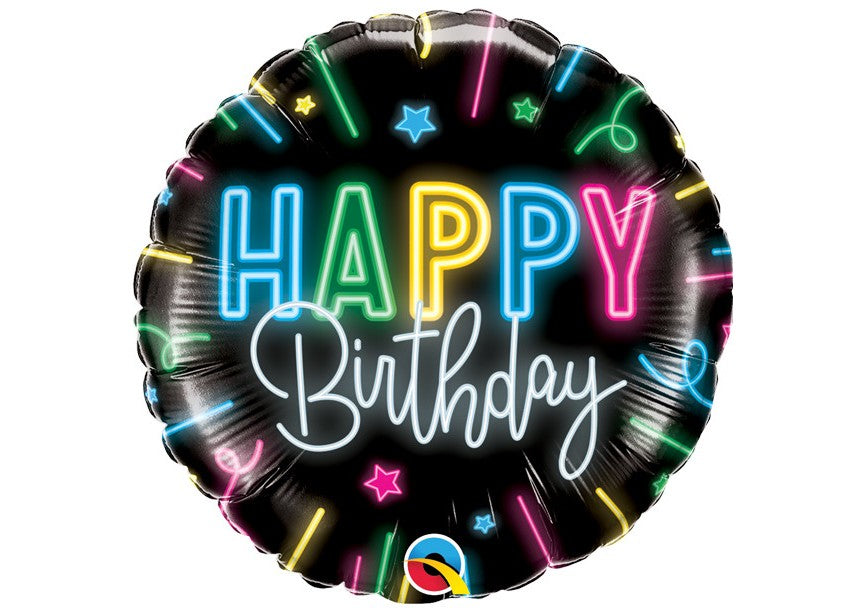 Happy Birthday - Neon Glow