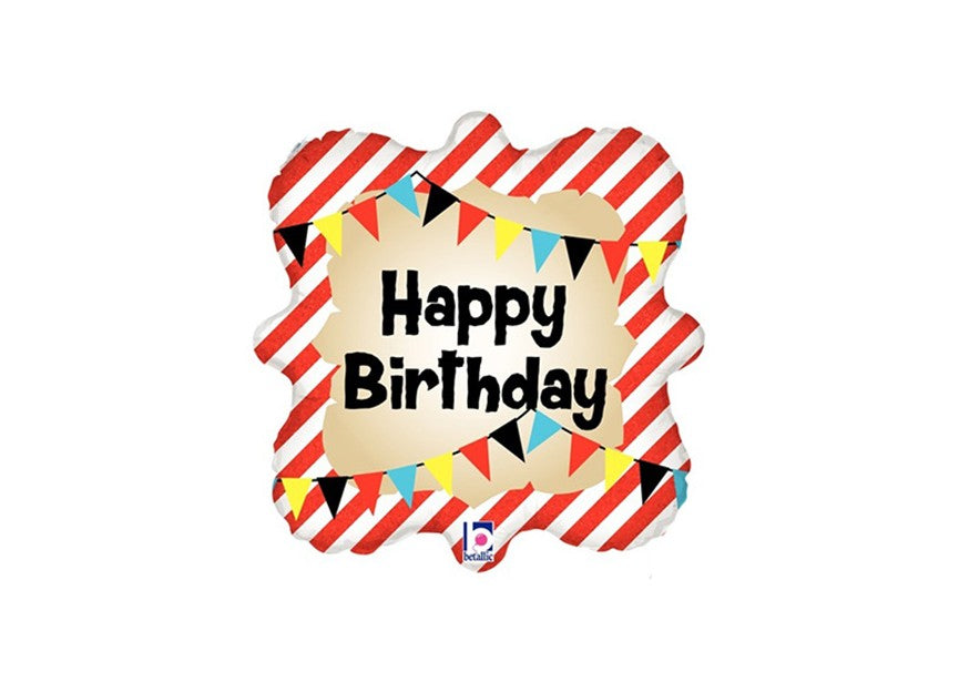 Happy Birthday Pirate - Square