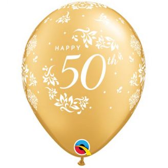 50 jaar bruiloft 11 inch (28 cm)