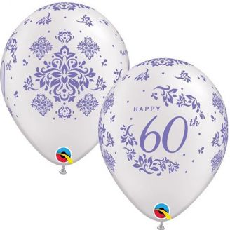 60 jaar bruiloft 11 inch (28 cm)
