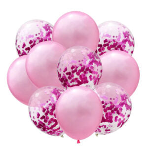 Ballonboeket Confetti Rose