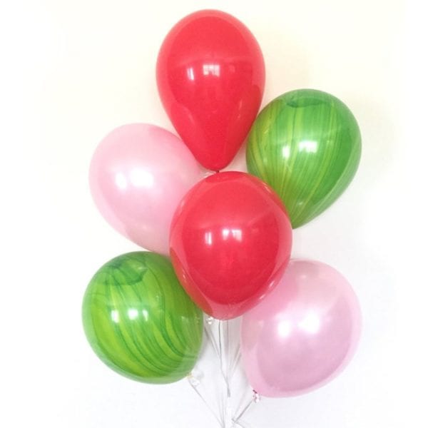 Ballonboeket Mix Watermeloen