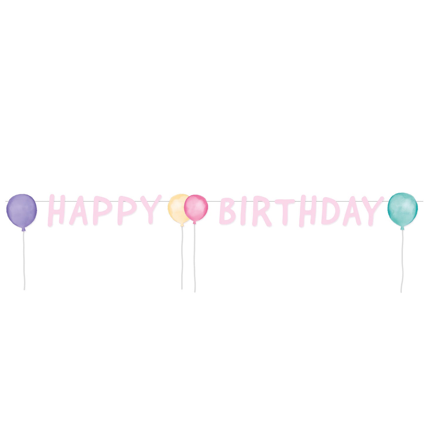 Letterslinger "Happy Birthday"