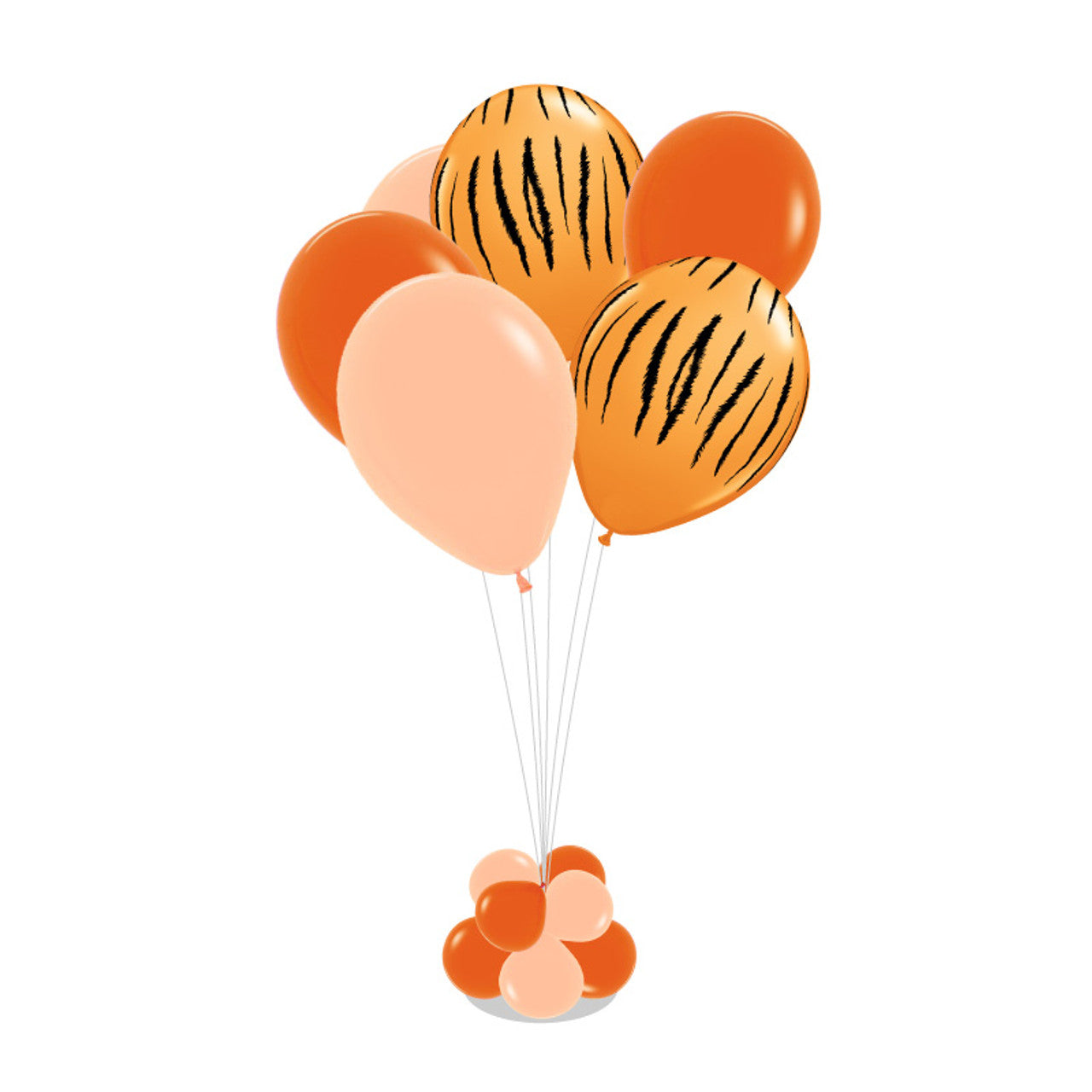 Ballonstandaard Met Ballonstokjes Bedrukte Ballonnen