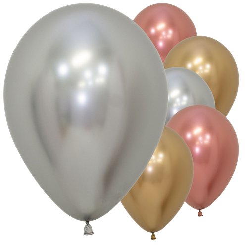 Chrome ballon deluxe colors 12 inch (30cm)
