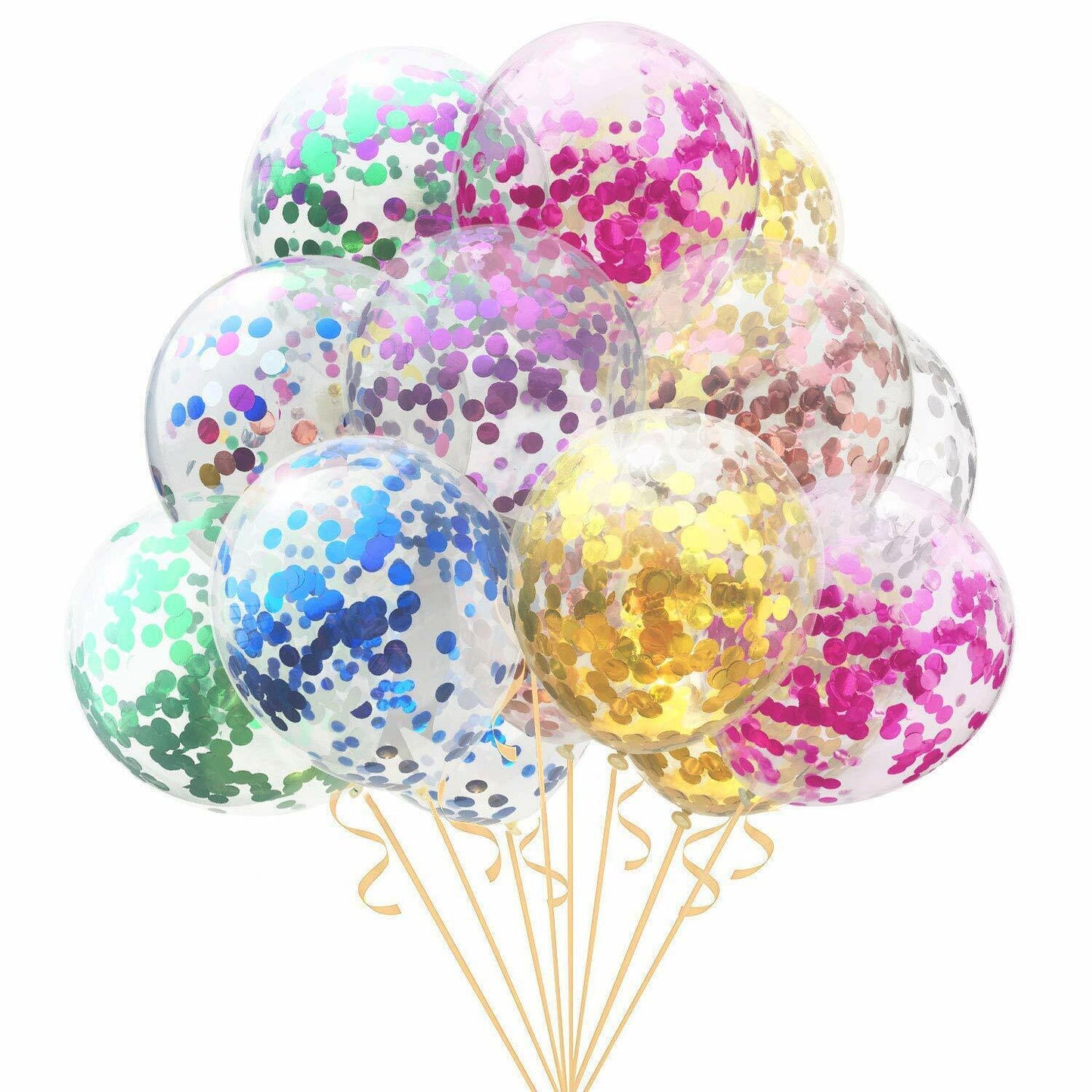 Helium Ballon Met Confetti
