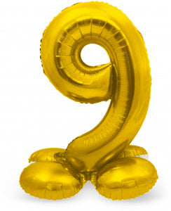 Folie Cijfer Standup 72 cm goud
