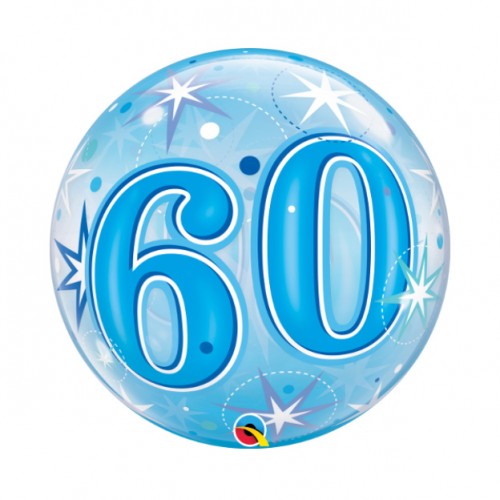 Bubble Ballon Starburst Sprinkle Blue