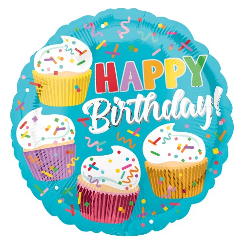 Happy Birthday - Cupcake Fun