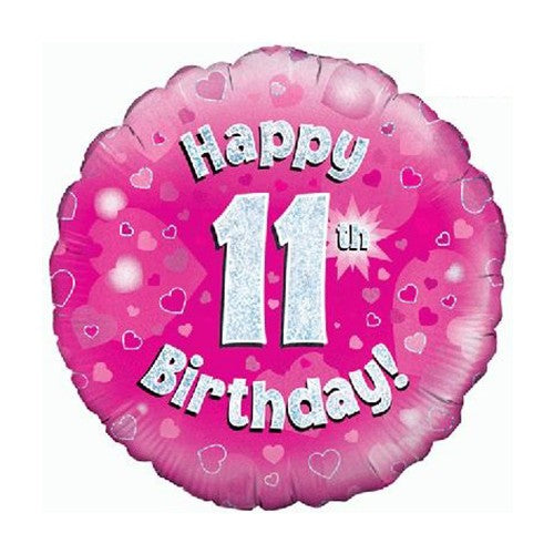 Folie ballon Holographic Pink or Blue