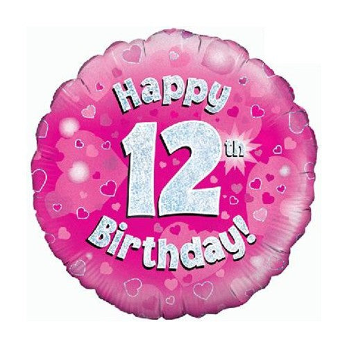 Folie ballon Holographic Pink or Blue