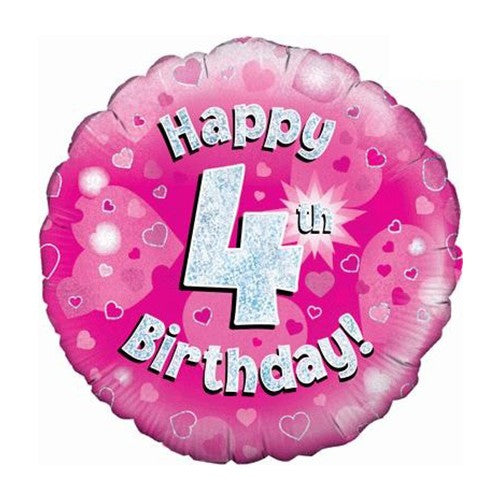 Folie ballon Holographic Pink or Blue