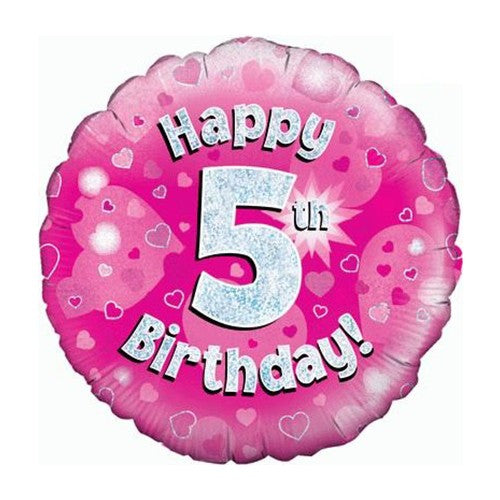 Folie ballon Holographic Pink or Blue
