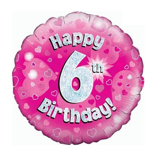Folie ballon Holographic Pink or Blue