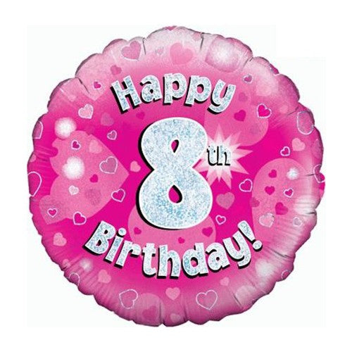 Folie ballon Holographic Pink or Blue