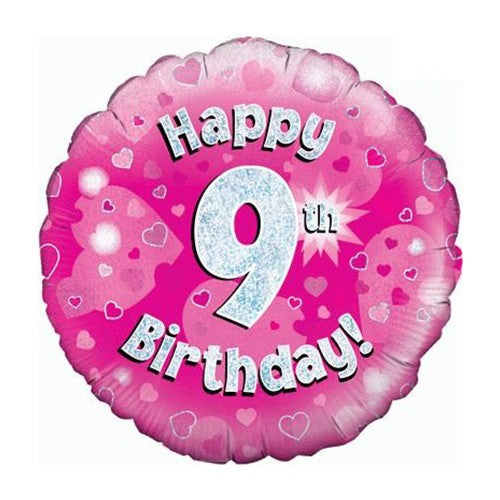Folie ballon Holographic Pink or Blue