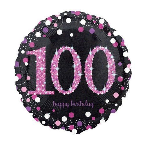 Folie Ballon Pink Sparkling Celebration