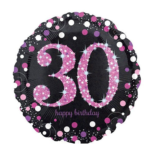 Folie Ballon Pink Sparkling Celebration