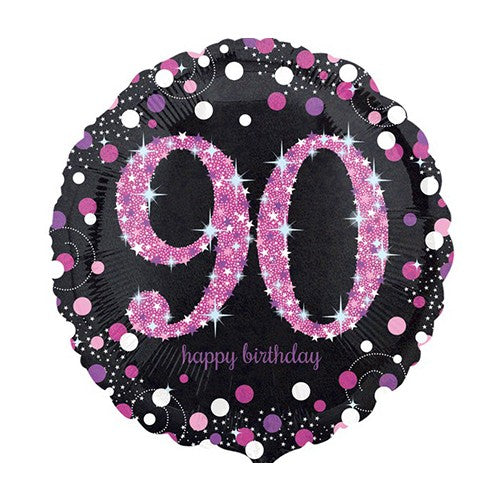 Folie Ballon Pink Sparkling Celebration
